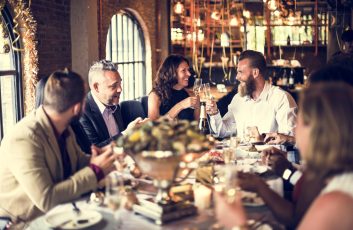 Restaurant Chilling Out Classy Lifestyle Reserved Concept